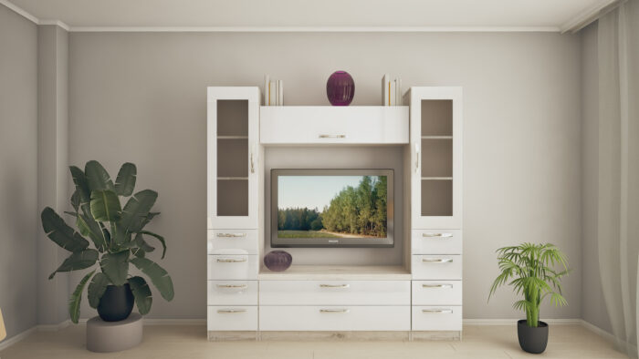 Perete living X-5 (TV-1,2m) 2,0m - imagine 1