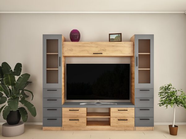 Perete living Z-6 (TV-1,5m) 2,3m