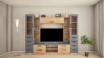 Living Z-7 cu sticla (ТV-1,2m) 2,6m