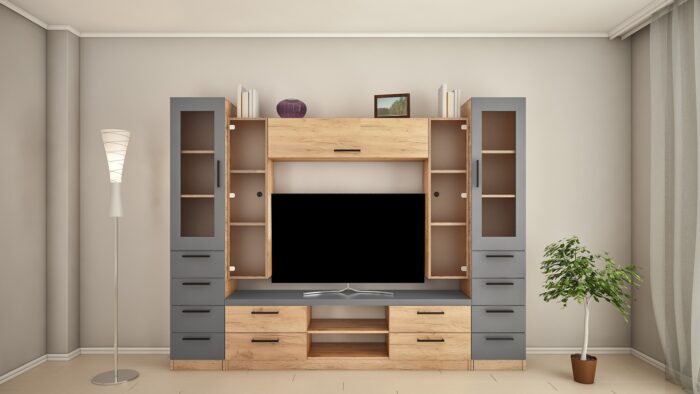 Living Z-7 cu sticla (ТV-1,2m) 2,6m - imagine 1